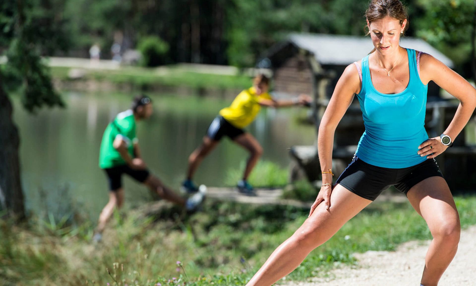 Trail running in the Dolomites