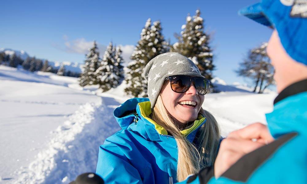 Winterurlaub auf der Rodenecker/Lüsener Alm